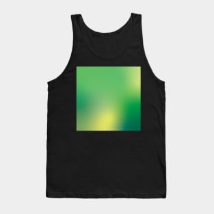 Natural Green and Yellow Gradient Tank Top